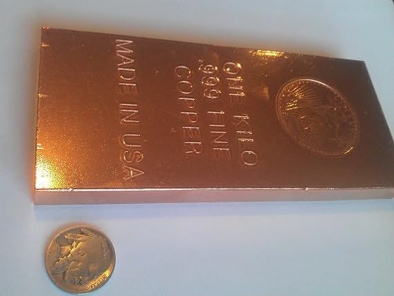 1 Kilogram Copper Bar