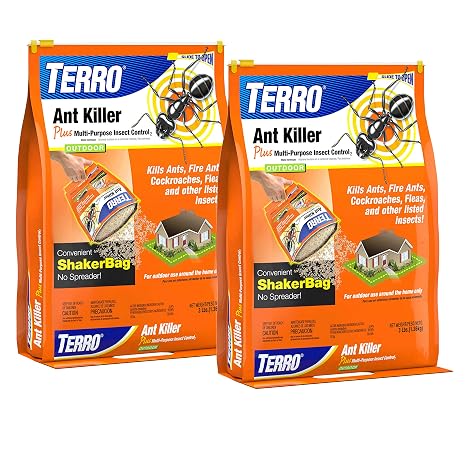 TERRO Ant Killer Plus, Multi-Purpose Insect Control Granules, 2 Pack