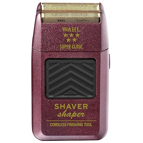 Wahl Professional 5 Star Series Shaver/Shaper, Cord/Cordless Finishing Tool, Rechargeable NiCad Battery, Up to 60 Minutes Runtime, Bump-Free Ultra-Close Shave