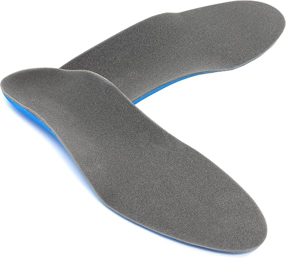 Happystep Custom Fit Heat Moldable Arch Support Shoe Insole for Men & Women