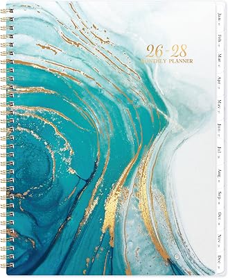 2026-2028 Monthly PlannerCalendar - July 2026 - June 2028, 9 x 11, 2026-2028 Calendar Spiral Bound, 2 Year Monthly Planner with Tabs