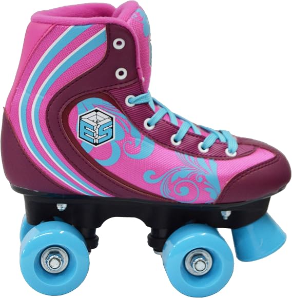 Epic Skates Cotton Candy Kids Quad Roller Skates, Youth 1 , Purple (CottCan01)