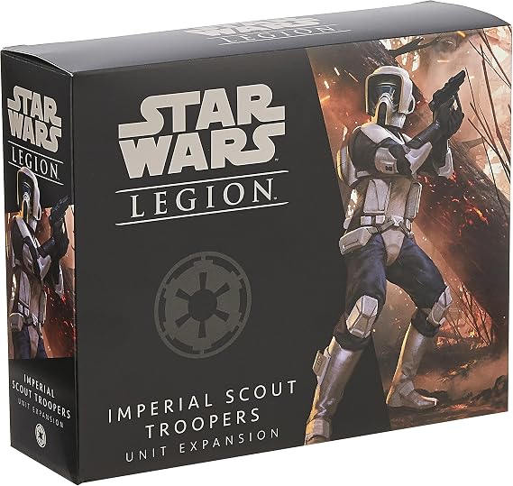 Star Wars: Legion Scout Troopers UNIT EXPANSION - Imperial Special Forces Unleashed! Tabletop Miniatures Strategy Game for Kids & Adults, Ages 14+, 2 Players, 3 Hr Playtime, Made by Atomic Mass Games