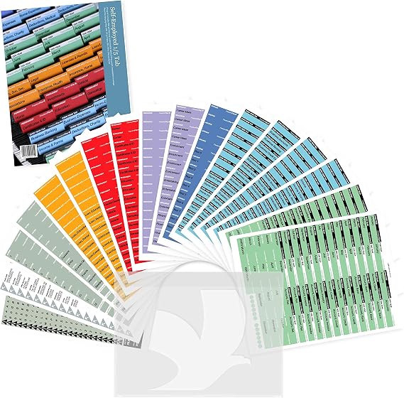Self-Employed Filing System 1/5 Tab