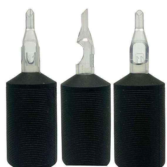 Element Tattoo Supply Diamond Tip Tattoo Tubes - 11DT - Ergonomically Designed 1" Pro-Grip, Disposable Tubes for Tattooing, Versatile & Compatible with Most Machines, Single Use, Box of 20