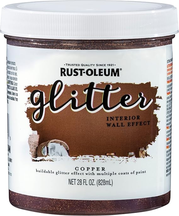 Rust-Oleum Glitter Copper Interior Wall Paint