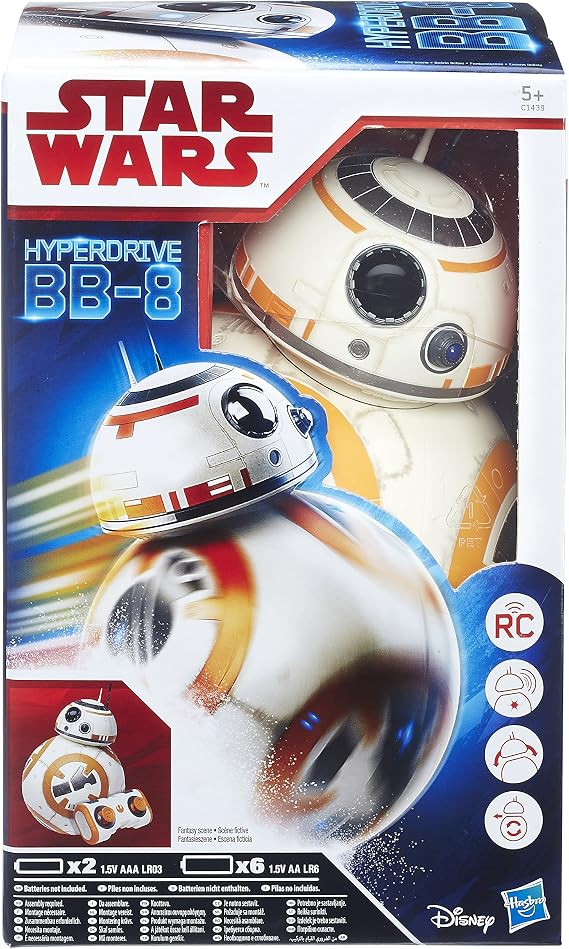 STAR WARS The Last Jedi Hyper Drive BB-8 Figure