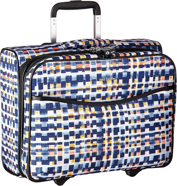 Vera Bradley Women's Softside Rolling Work Bag